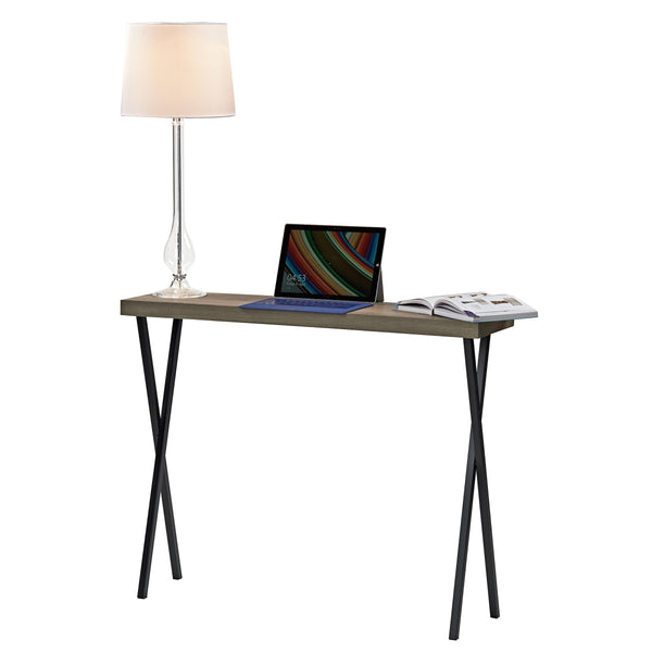 Dar 001DAT002 Data Console Table Oak Style Effect
