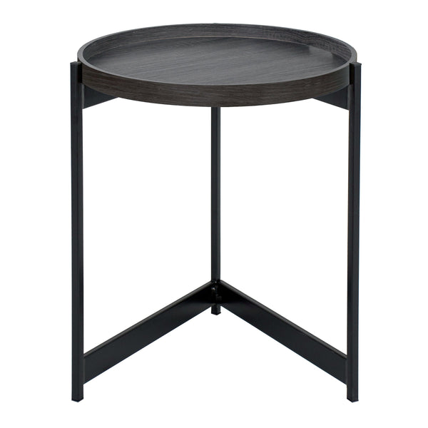 Dar 001TOM001 Tomal Round Table Dark Oak Style Effect