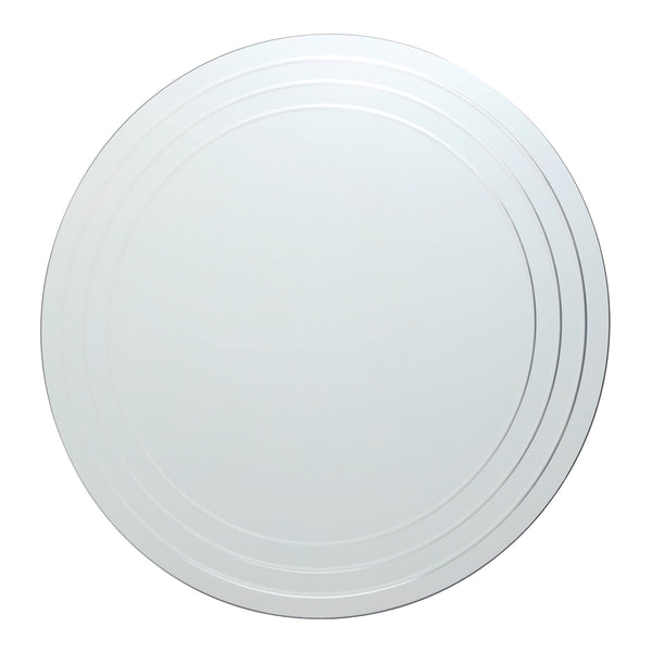 Dar 002MEO100 Meora Round Bevelled Mirror