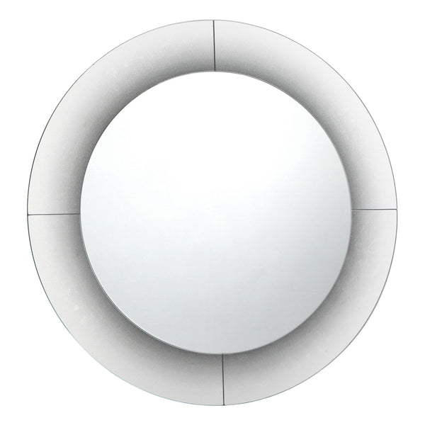 Dar 002RAG90 Ragusa Round Black Fade Mirror 90cm