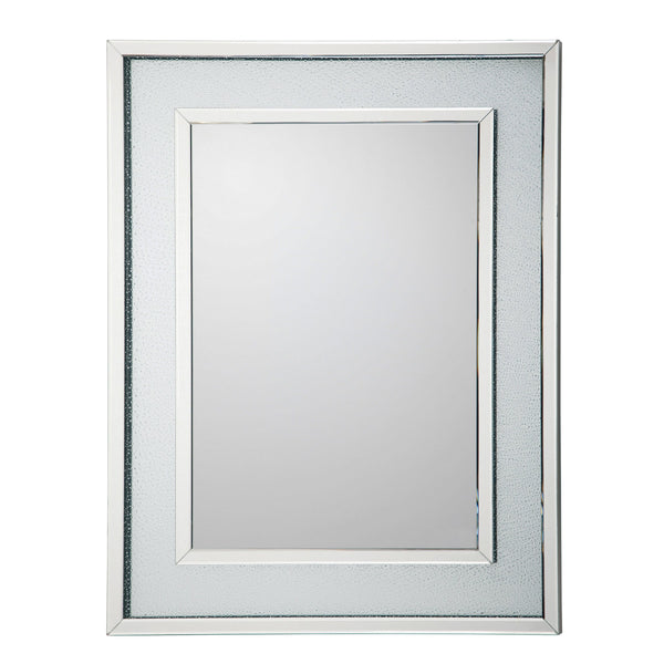 Dar 002SWA9070 Swan Rectangle Rain Drop Effect Mirror 90 X 70CM