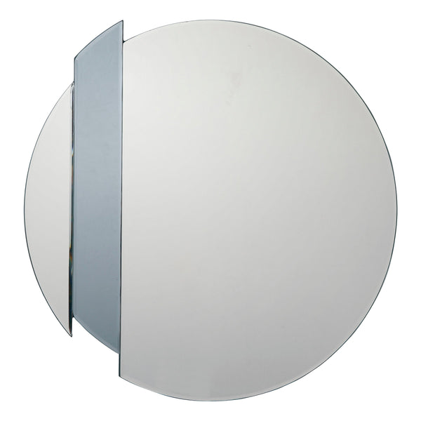Dar 002YUL50 Yulia Silver And Smoked Mirror 50cm