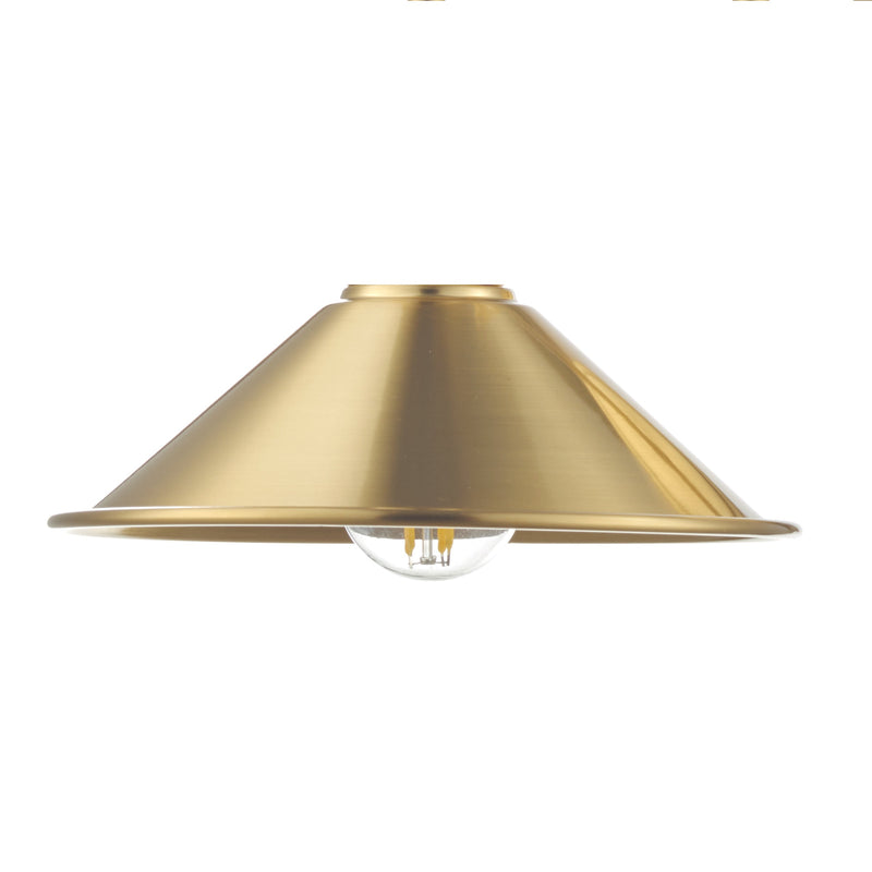 Dar ACC861 Accessory Metal Aged Brass E14 Shade Only