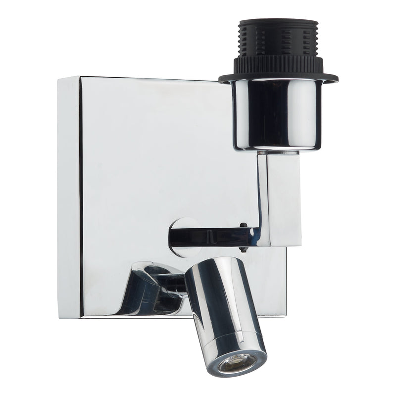 Dar ANV0750L Anvil Wall Bracket With LED Base Only Polished Chrome