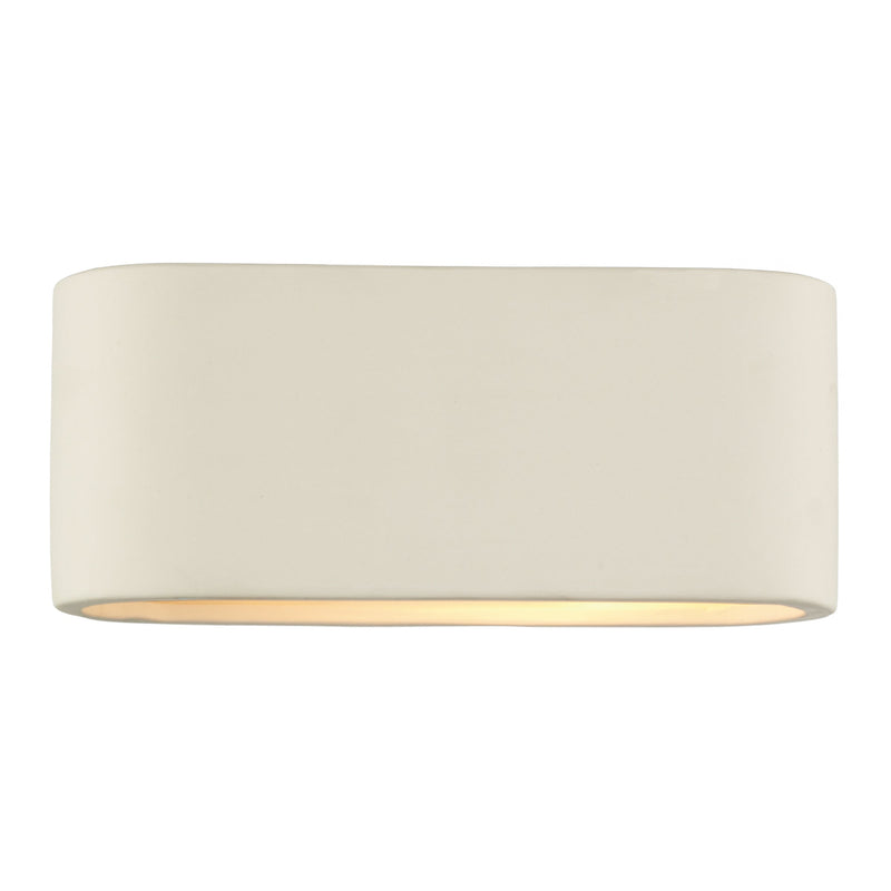 Dar AXT072 Axton Ceramic Wall Light Small