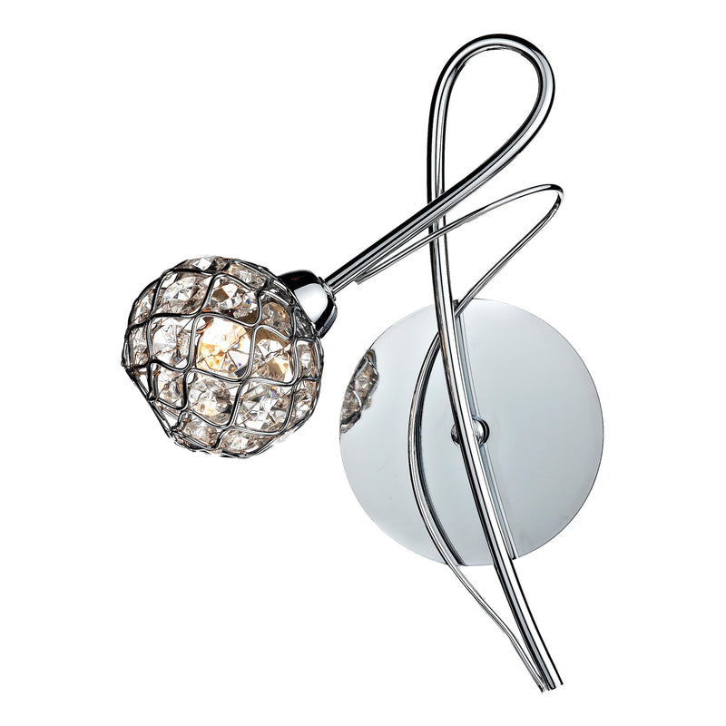 Dar CIR0750 Circa Single Wall Bracket Polished Chrome