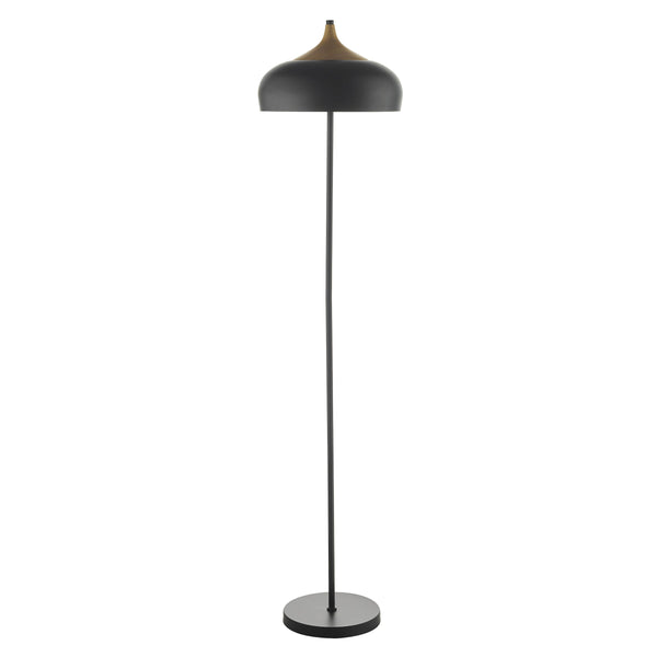 Dar GAU4922 Gaucho 2 Light Floor Lamp Black
