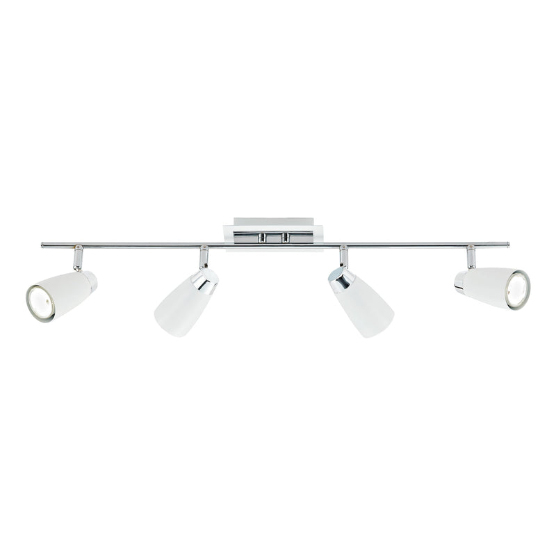 Dar LOF842 Loft 4 Light Bar White