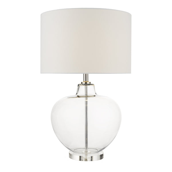 Dar MOF4308 Moffat Crystal Table Lamp Base