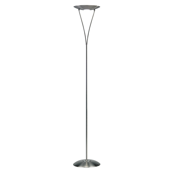 Dar OPU4946 Opus Floor Lamp(Satin Chrome