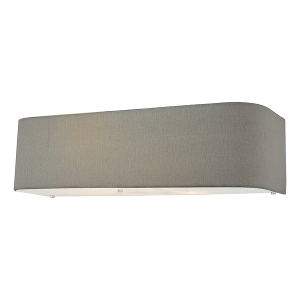 Dar RON0939 Ronda 2 Light Wall Light Grey