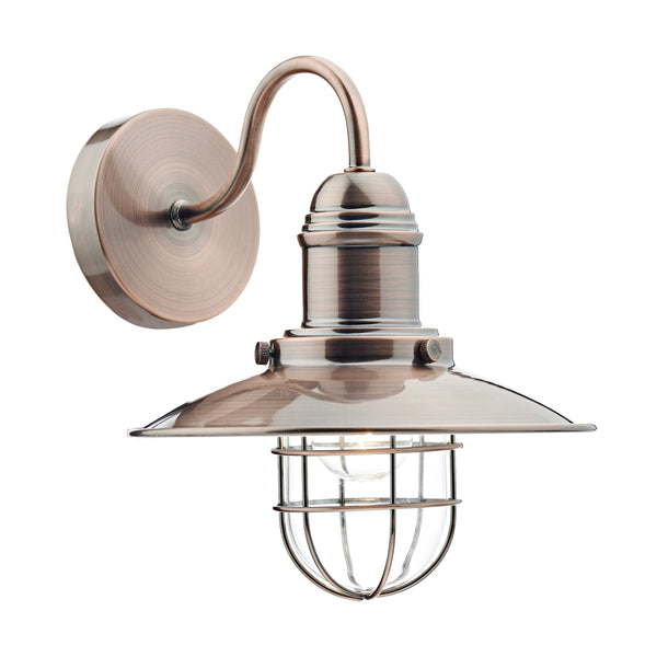 Clearance Ex-Display Dar TER0764 Terrace Single Wall Bracket Copper