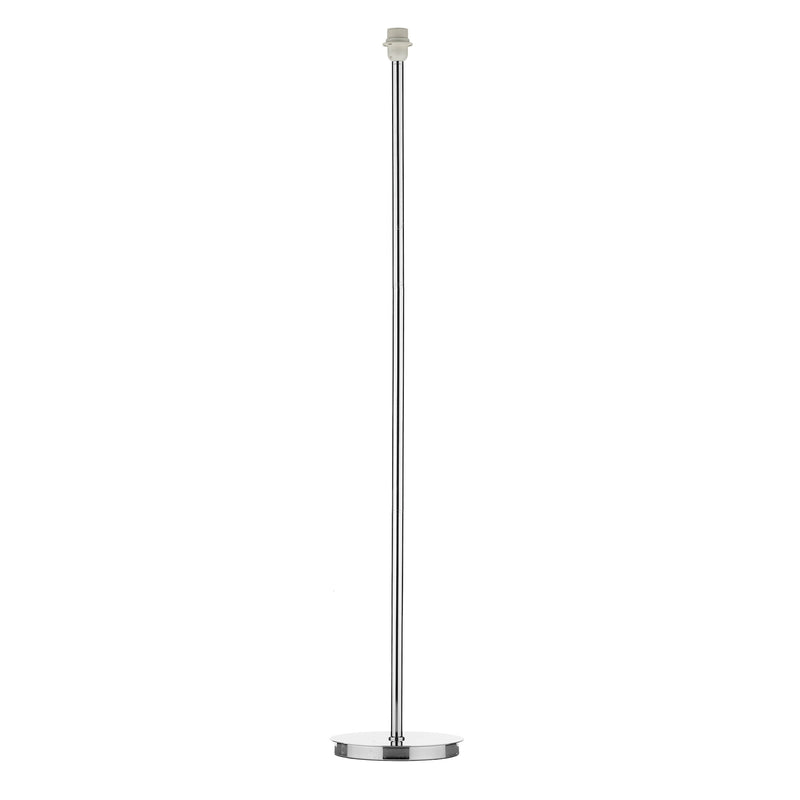 Dar TUS4950 Tuscan Floor Lamp Base Only Polished Chrome