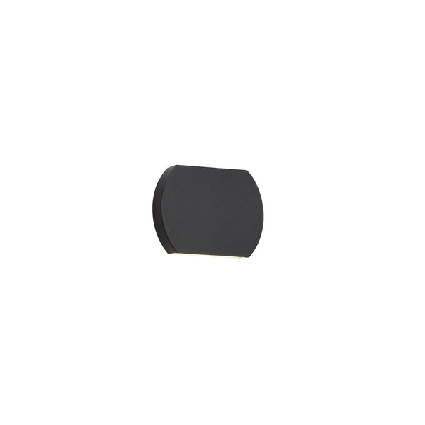 Dar VUL2137 Vulcan Wall Light Gun Metal Grey IP44 LED