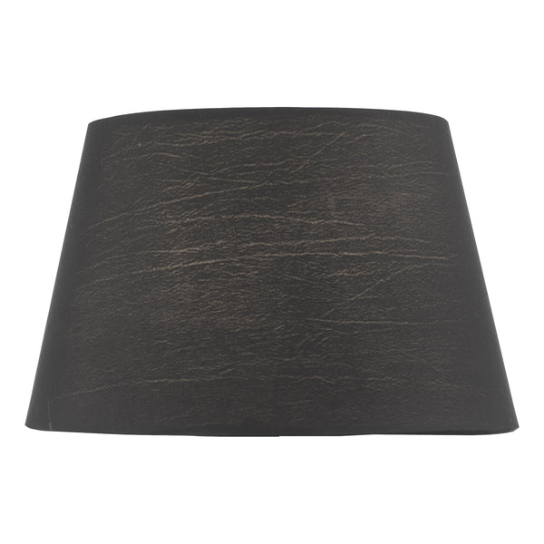 Dar ZIR0722 Zira Black Faux Silk Candle Clip Shade 18cm