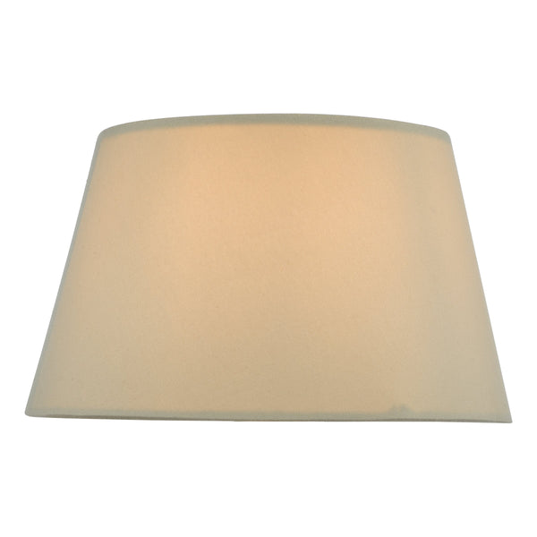 Dar ZIR0739 Zira Taupe Faux Silk Candle Clip Shade 18cm