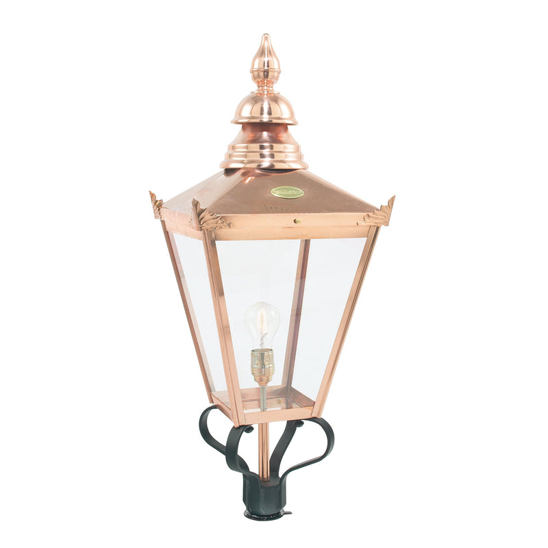 Chelsea 1 Light Grande Lamp Post Head Only - Lighting Experts