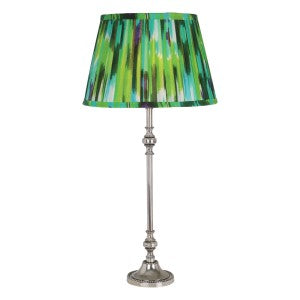 FLYNN TABLE LAMP ANTIQUE SILVER BASE ONLY