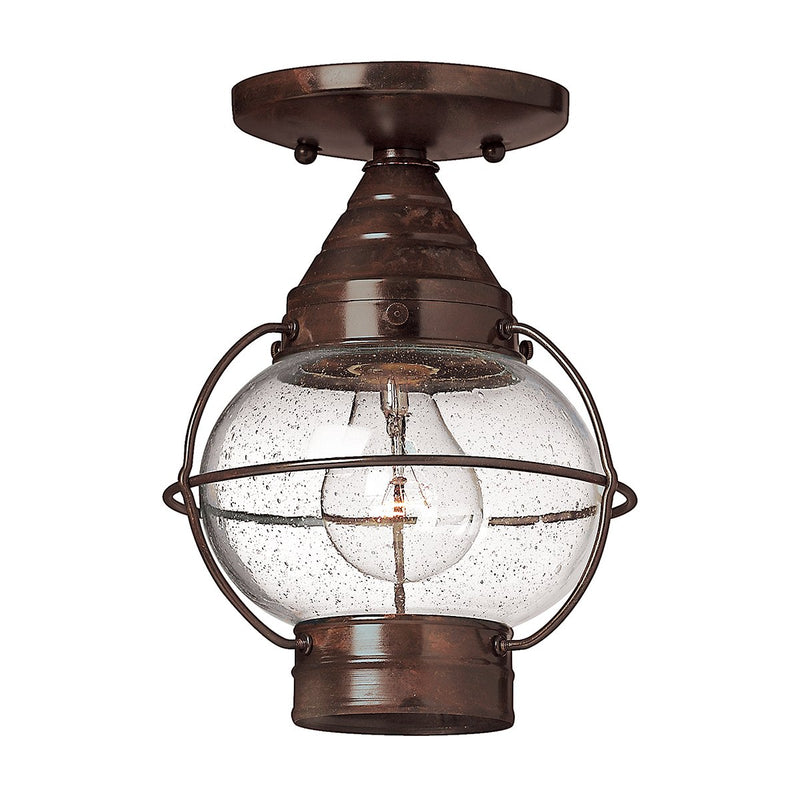 Hinkley Cape Cod 1 Light Flush Lantern HK-CAPECOD8-S