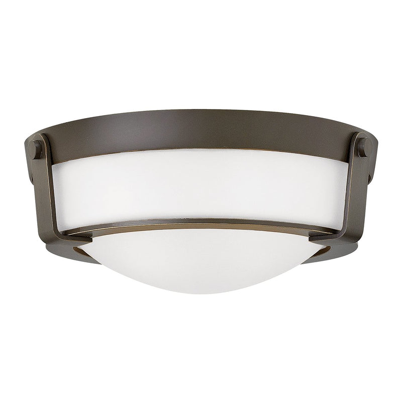 Hathaway 2 Light Small Flush Mount - Olde Bronze