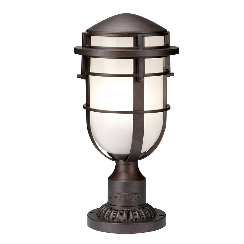 Reef 1 Light Pedestal - Victorian Bronze
