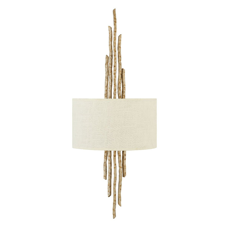 Spyre 2 Light Wall Light - Champagne Gold
