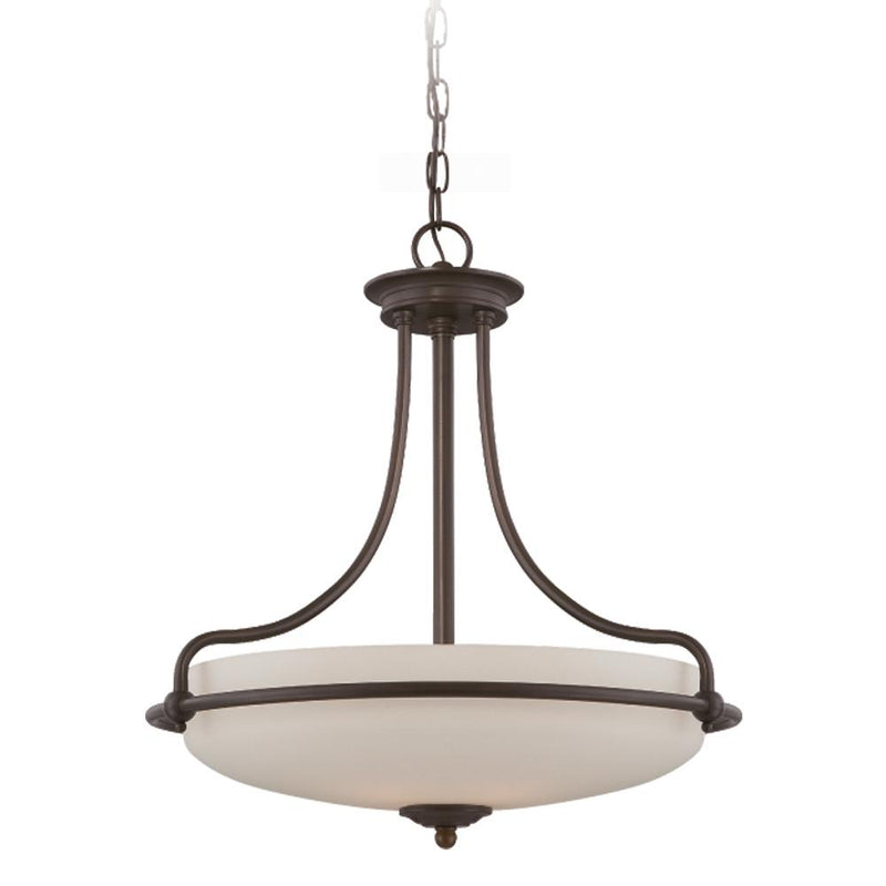 Griffin 4 Light Pendant - Palladian Bronze